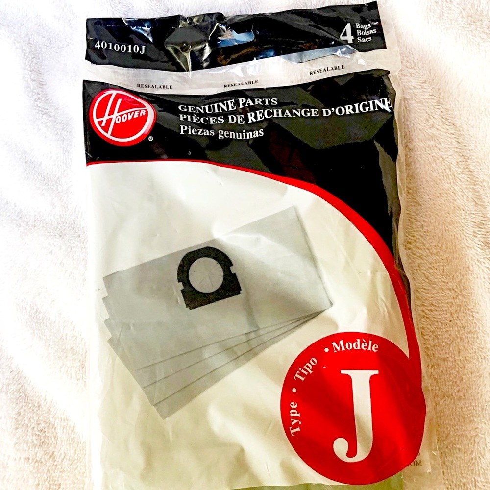 🆕 HOOVER GENUINE PARTS BAGS - J